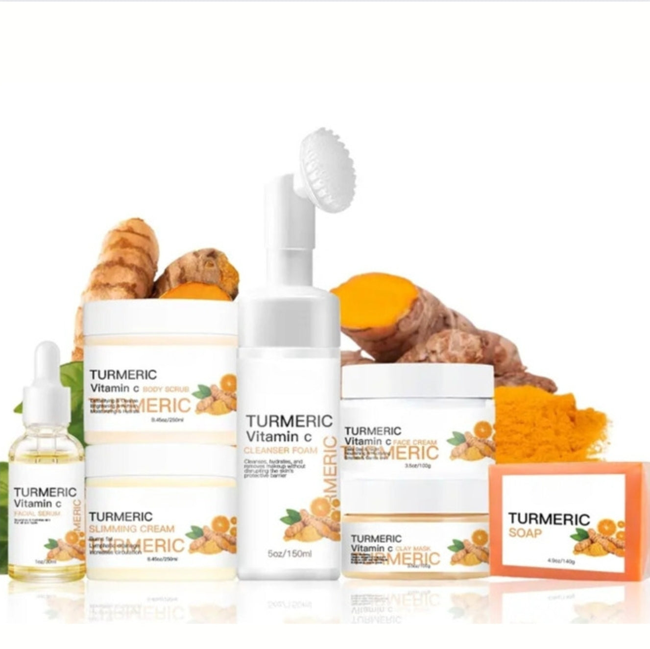 Organic Turmeric Vitamin C  Skin Care