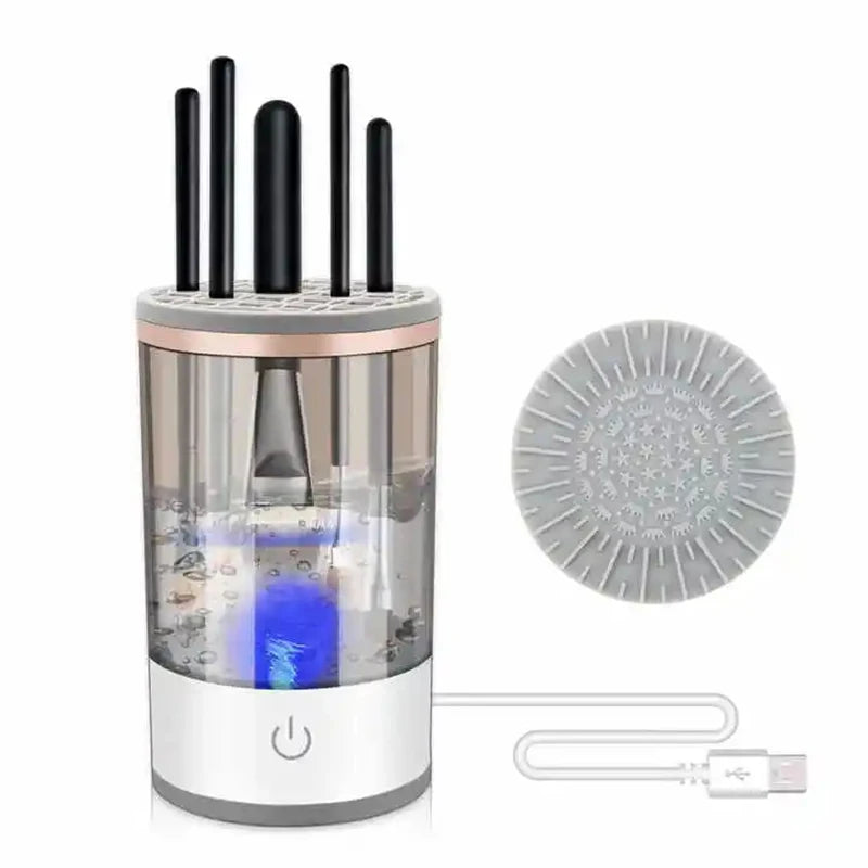 Electric Makeup Brush Cleaner Automatic Spinner